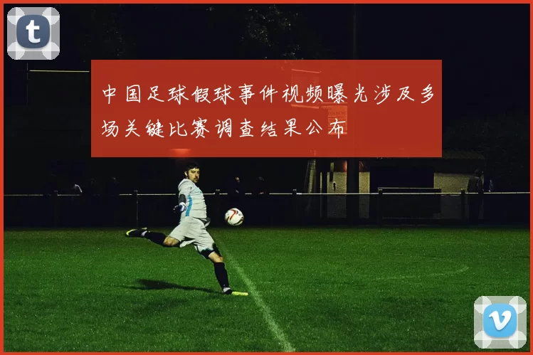 中国足球假球事件视频曝光涉及多场关键比赛调查结果公布